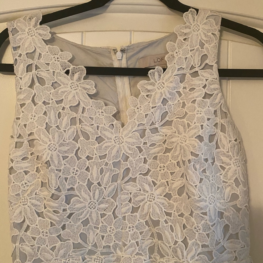 Lace dress from loft